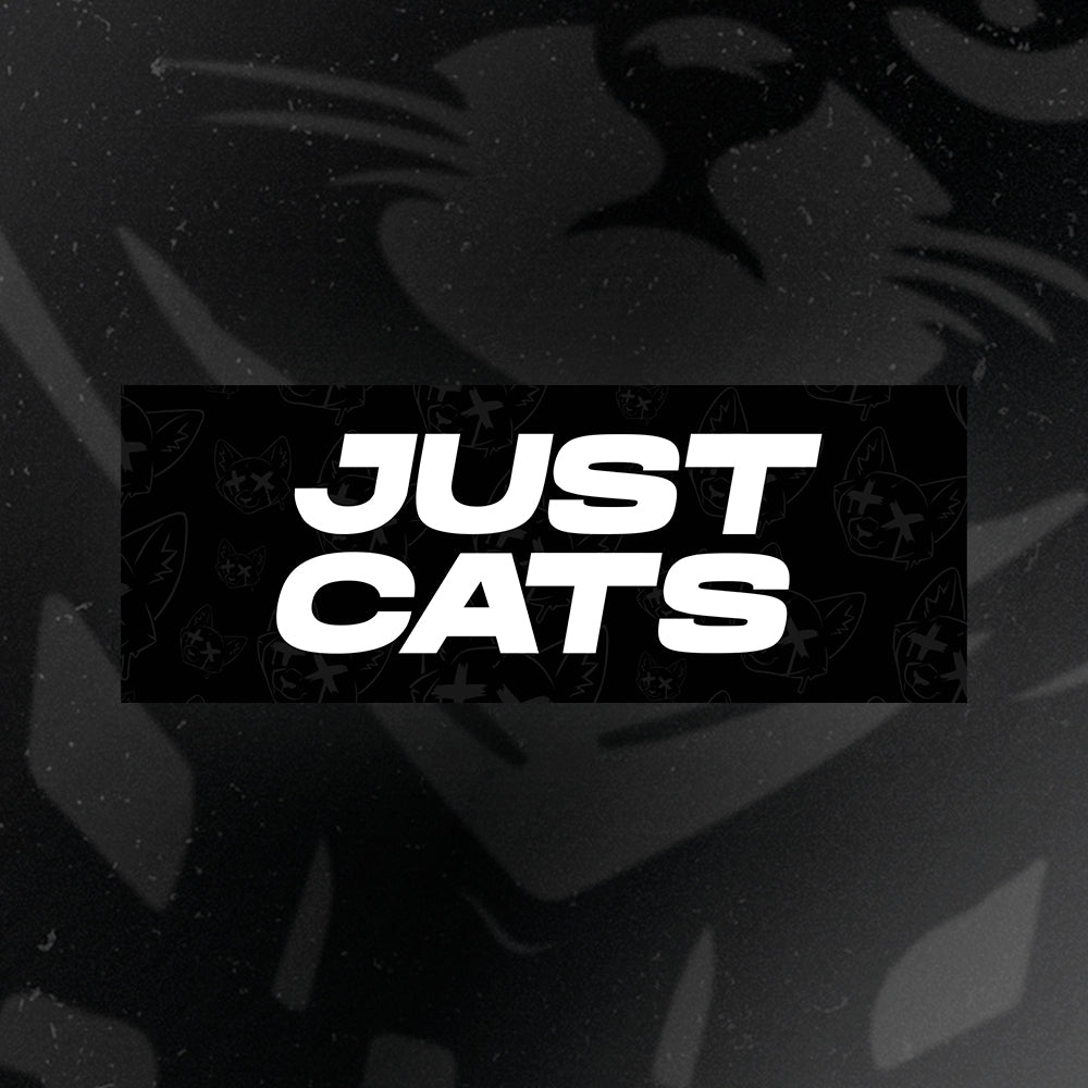 JustCats Box Logo Sticker